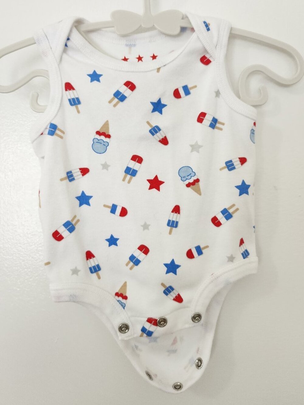 Fourth of July Onesie ❤️🍦💙